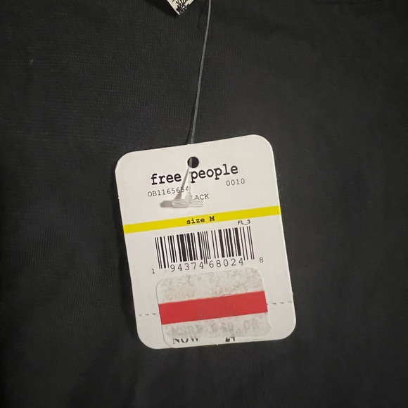 LAST1❗️Free People Green Muscle Bodysuit NWT - Picture 8 of 8